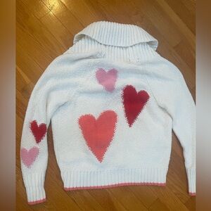 Maeve by Anthropologie heart cardigan. Size XXS